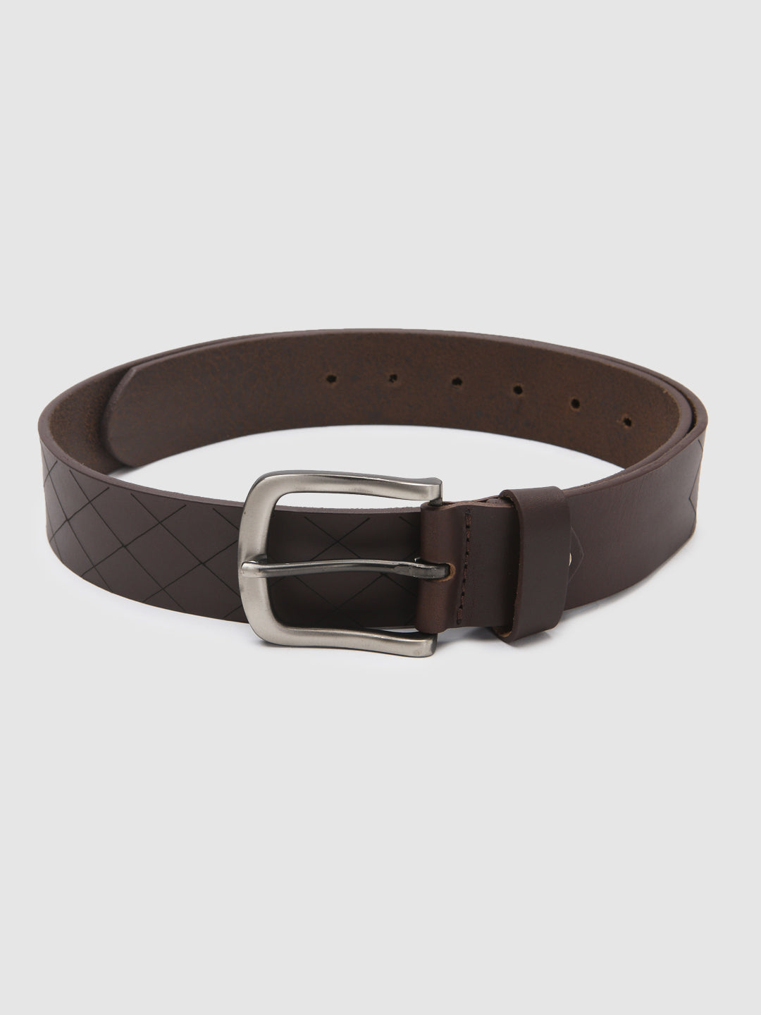 Spykar Brown Genuine Leather Belt