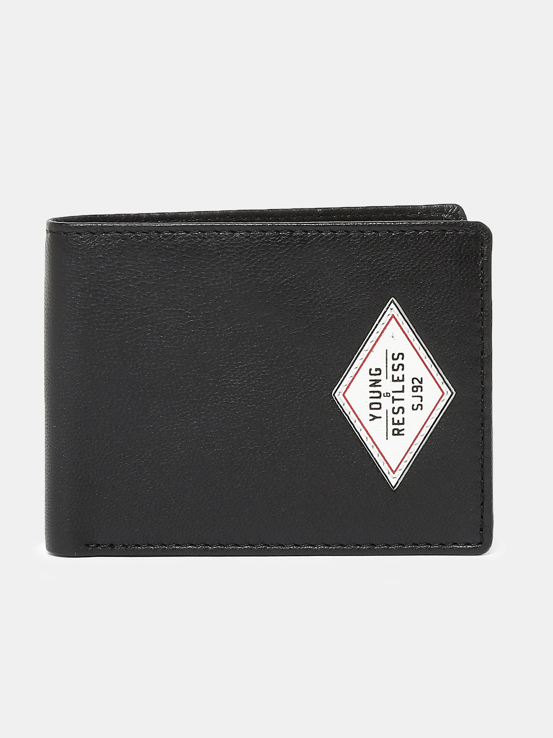 Spykar Men Black Leather Wallet