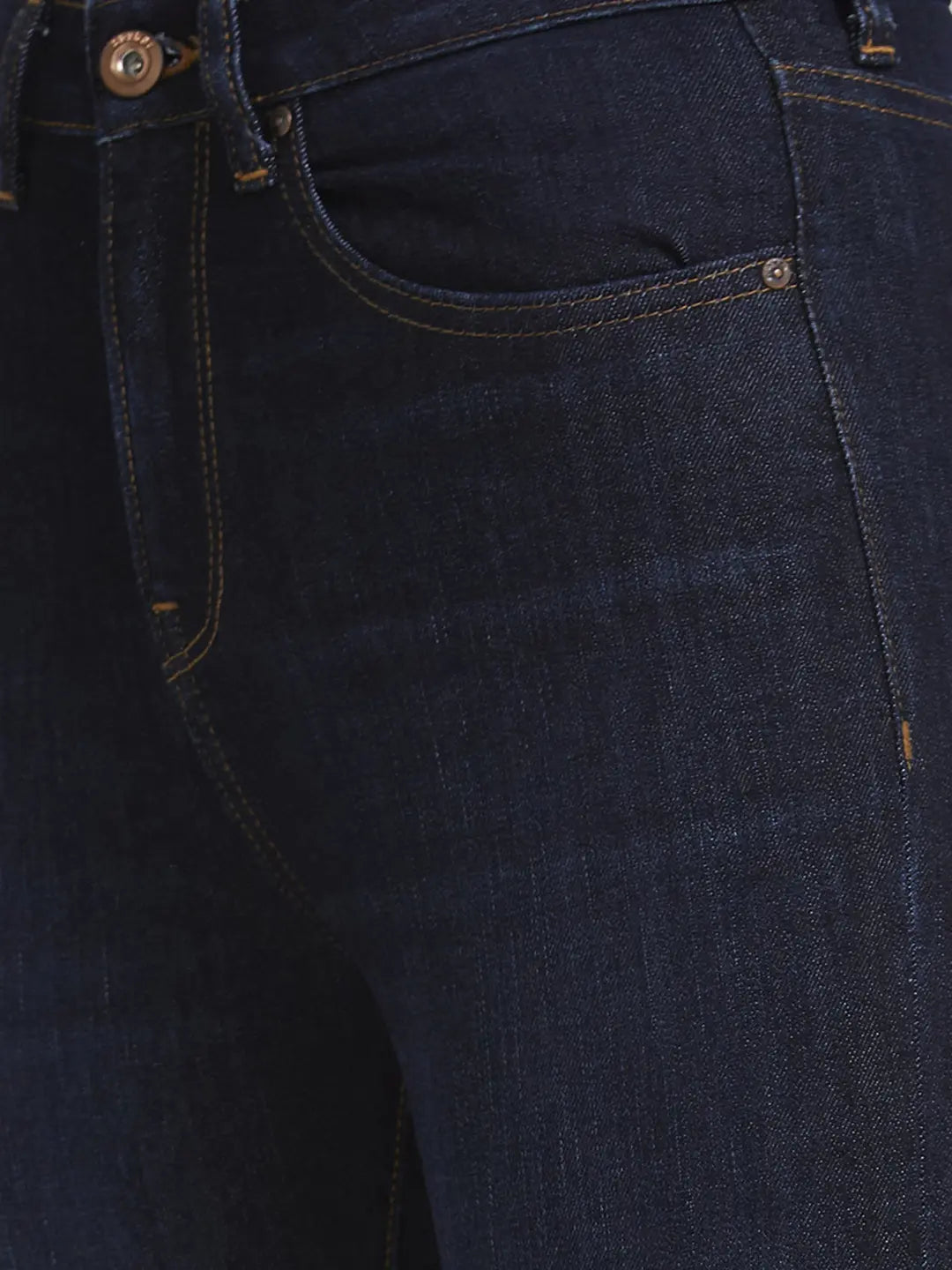 Women Alexa Jeans Super Skinny Fit Dark Blue High Rise