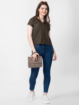 Women Alexa Jeans Super Skinny Fit Mid Blue High Rise