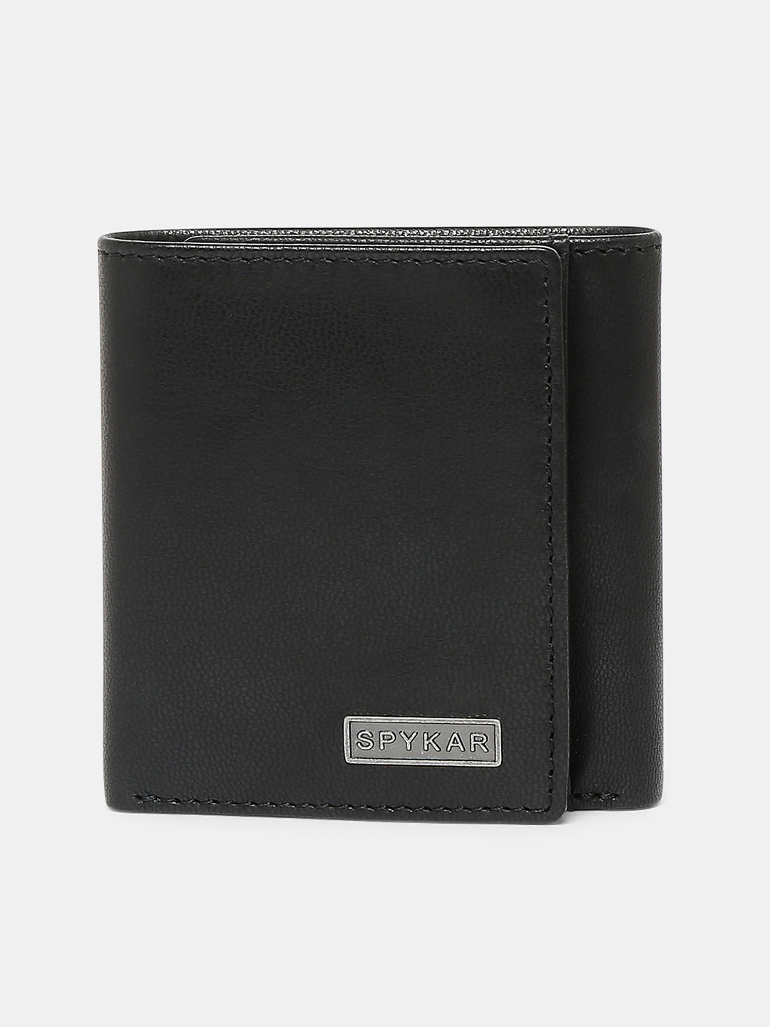 Spykar Men Black Leather Wallet