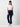Women Elissa Jeans Boot Cut Fit Dark Blue High Rise