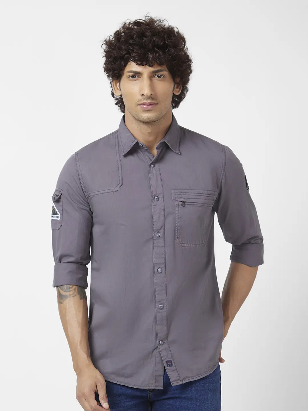 Spykar casual shirts discount