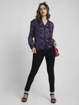 Women Jeans Super Skinny Fit Black Ankle Length