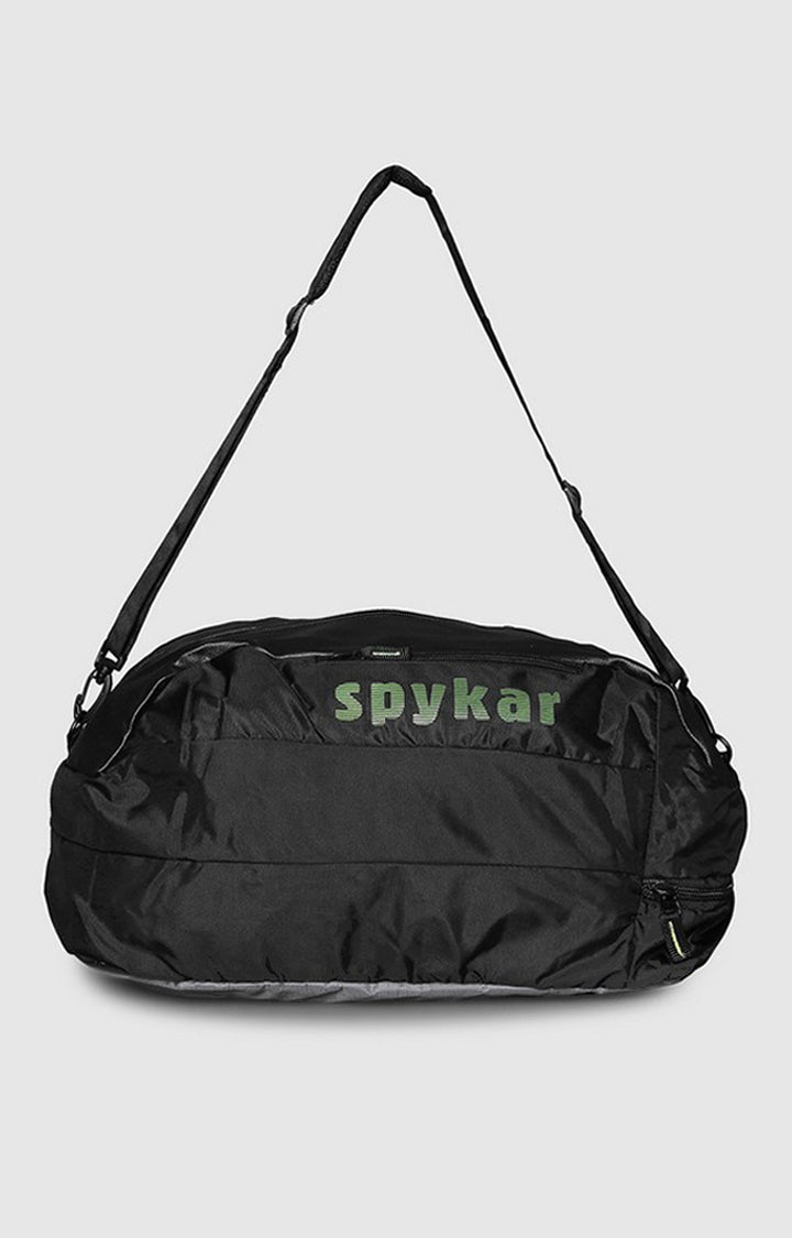 Spykar Black Duffle/Gym Bag