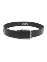 Spykar Men Black Leather Belt