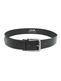 Spykar Men Black Leather Belt
