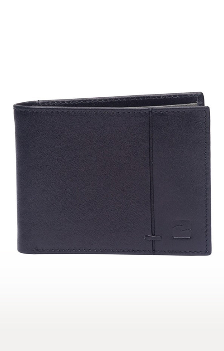 Spykar Men Black Genuine Leather Wallet