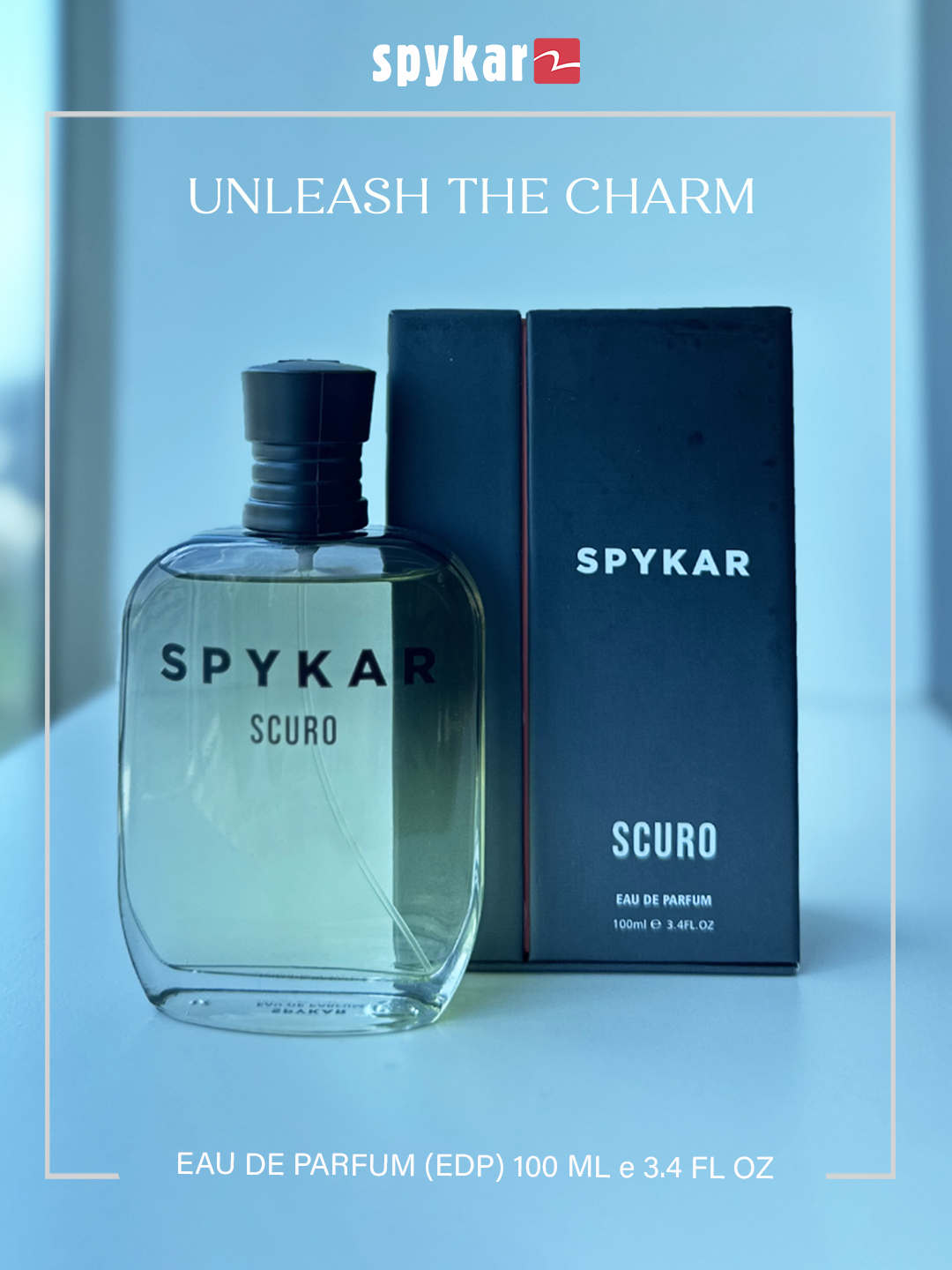 Spykar Men Black Scuro Perfume/Parfum - 100Ml