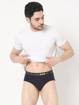 Underjeans Pack Of 3 Cotton Blend Briefs