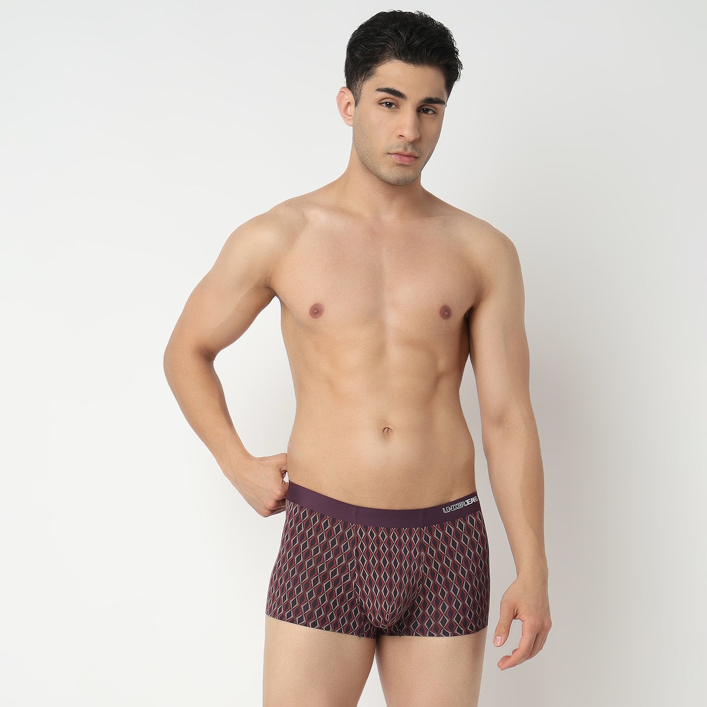 Underjeans Wine Regular Fit Ultrasoft Trunk