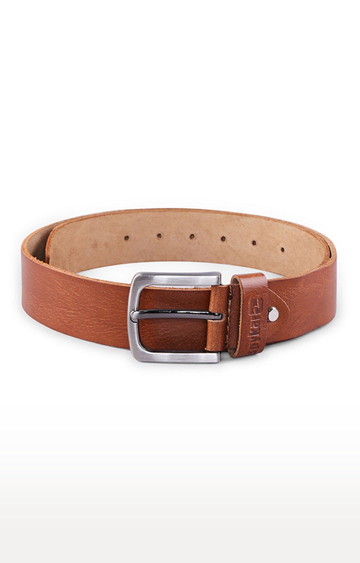 Spykar Men Tan Genuine Leather Belts