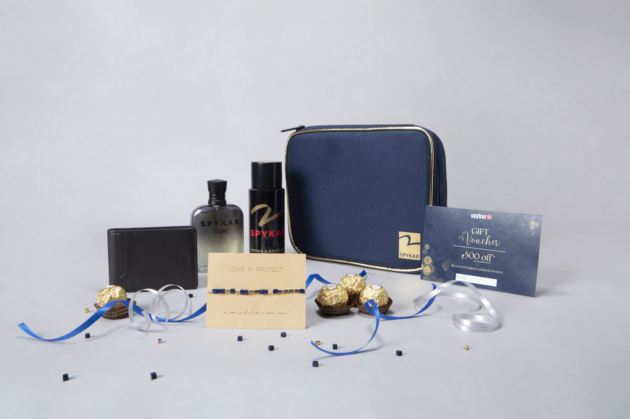 Spykar Raksha B and han Hamper- Best Gift For Siblings