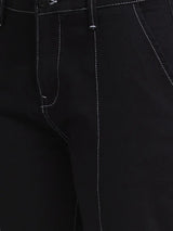 Women Elissa Jeans Boot Cut Fit Black High Rise