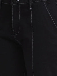 Women Elissa Jeans Boot Cut Fit Black High Rise