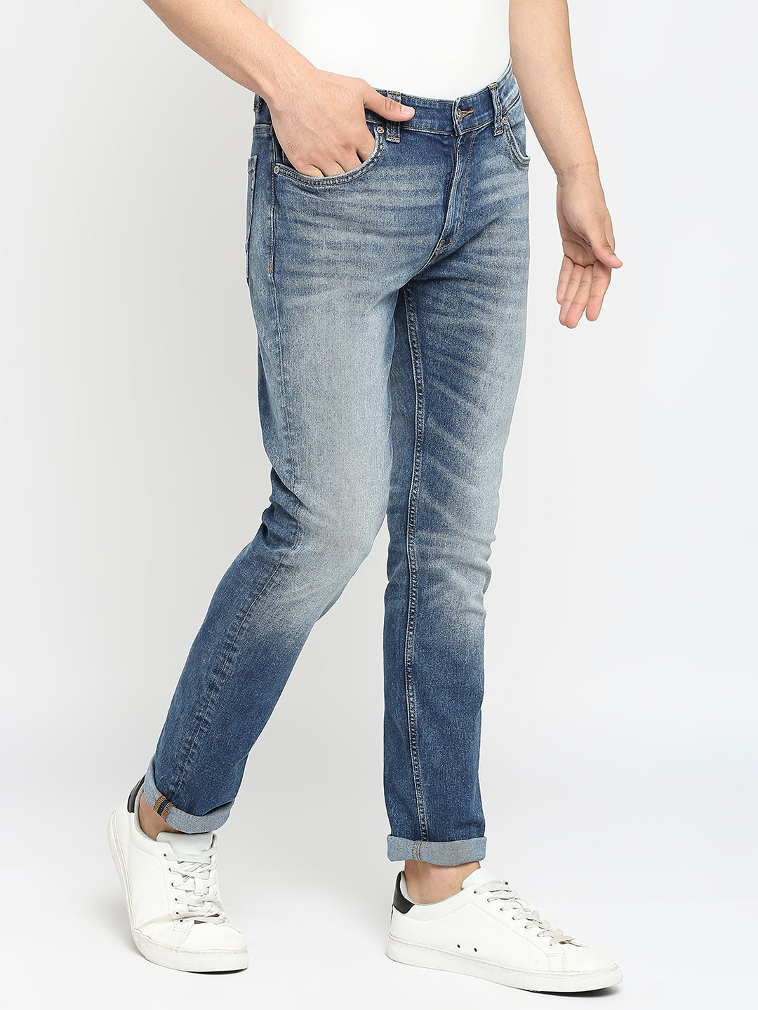 Spykar Men Heavy Fade Cotton Jeans