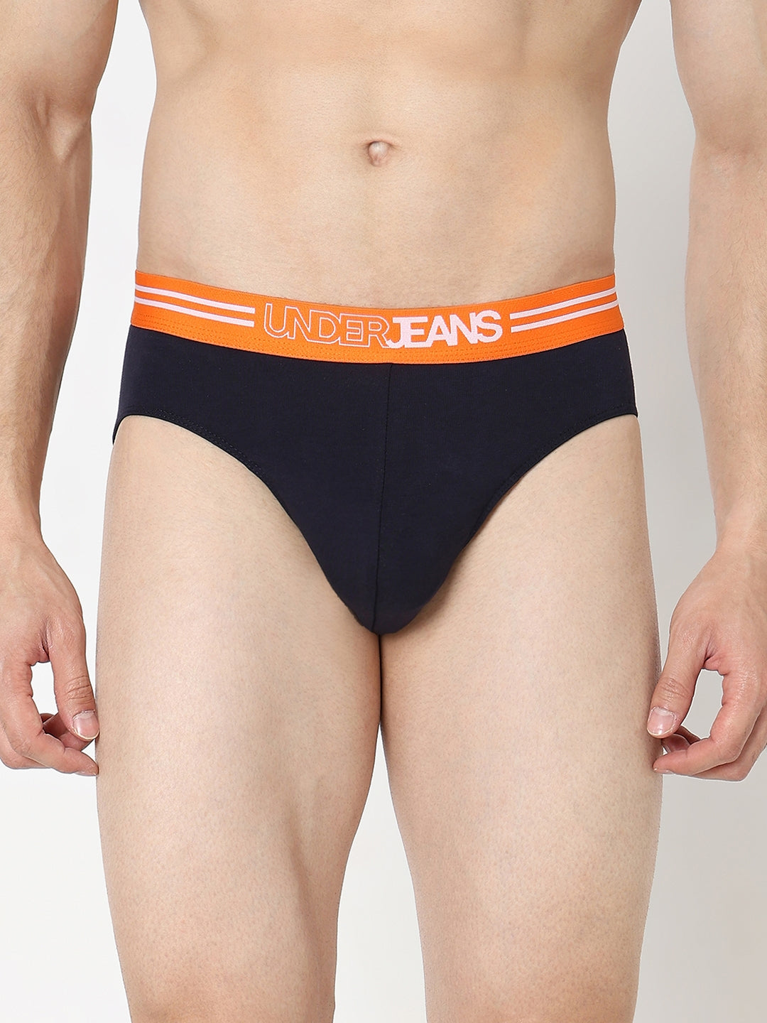 Underjeans by Spykar Men Premium Navy Brief