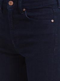 Women Emma Jeans Slim Fit Dark Blue Mid Rise