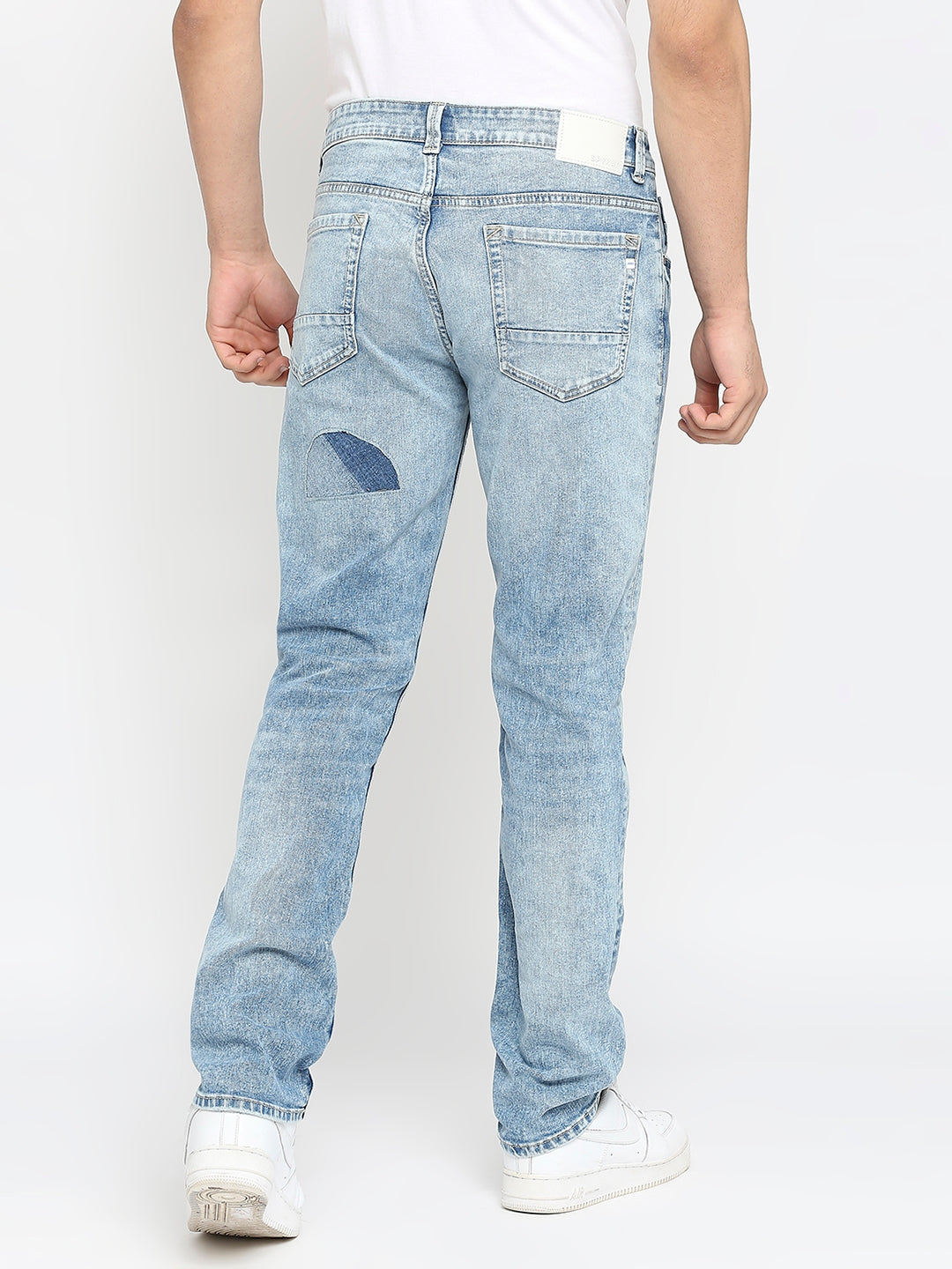 Spykar Men Mildly Distressed Heavy Fade Cotton Jeans