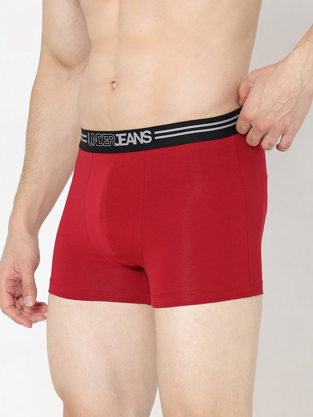 Underjeans by Spykar Men Premium Maroon Trunk