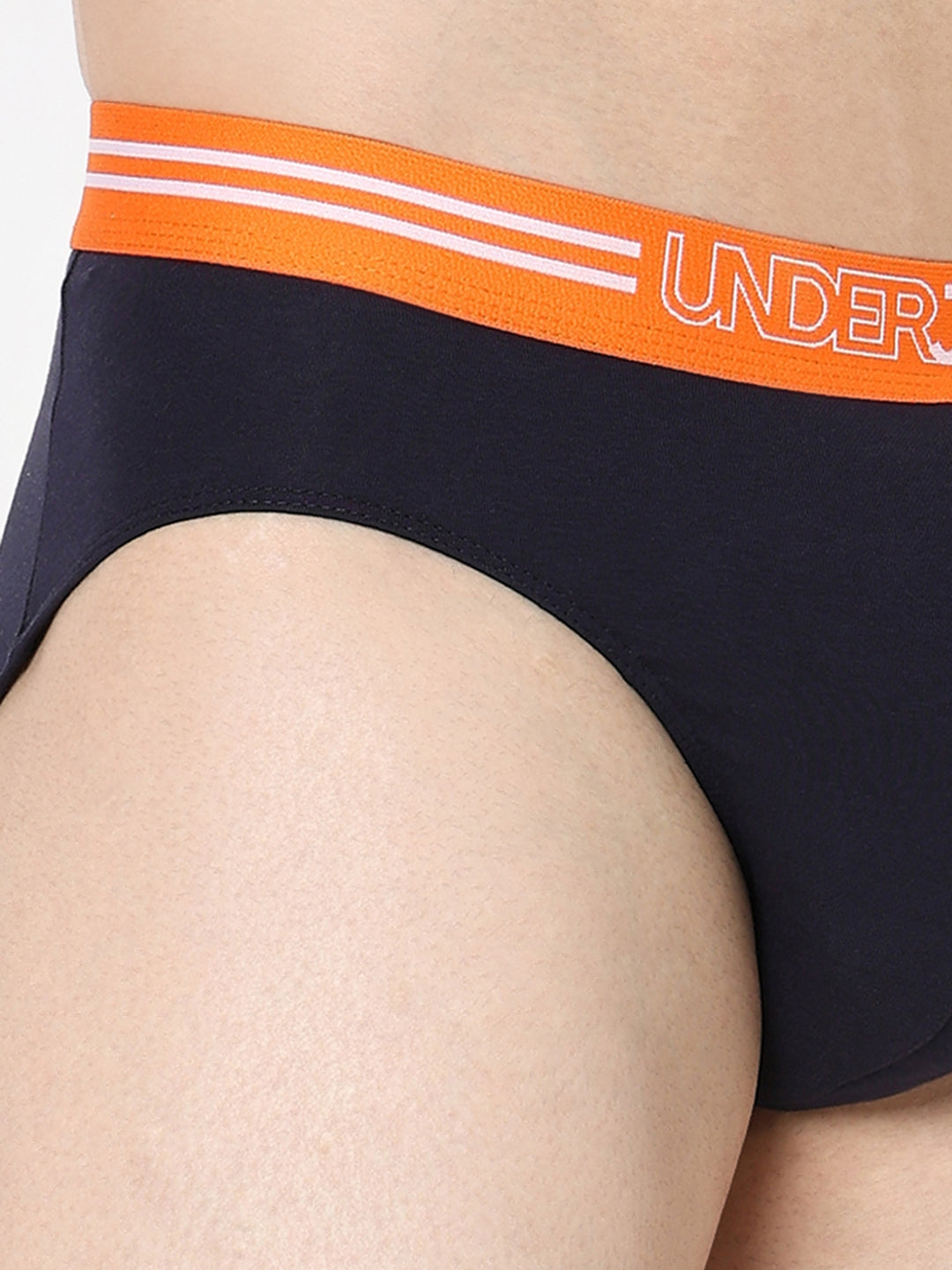 Underjeans by Spykar Men Premium Navy Brief