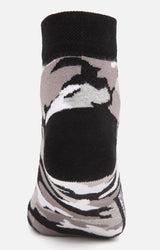 Men Premium Grey Ankle Length (Non Terry) Single Pair Of Socks- Underjeans By Spykar