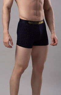 Underjeans By Spykar Men Navy Blue Trunks