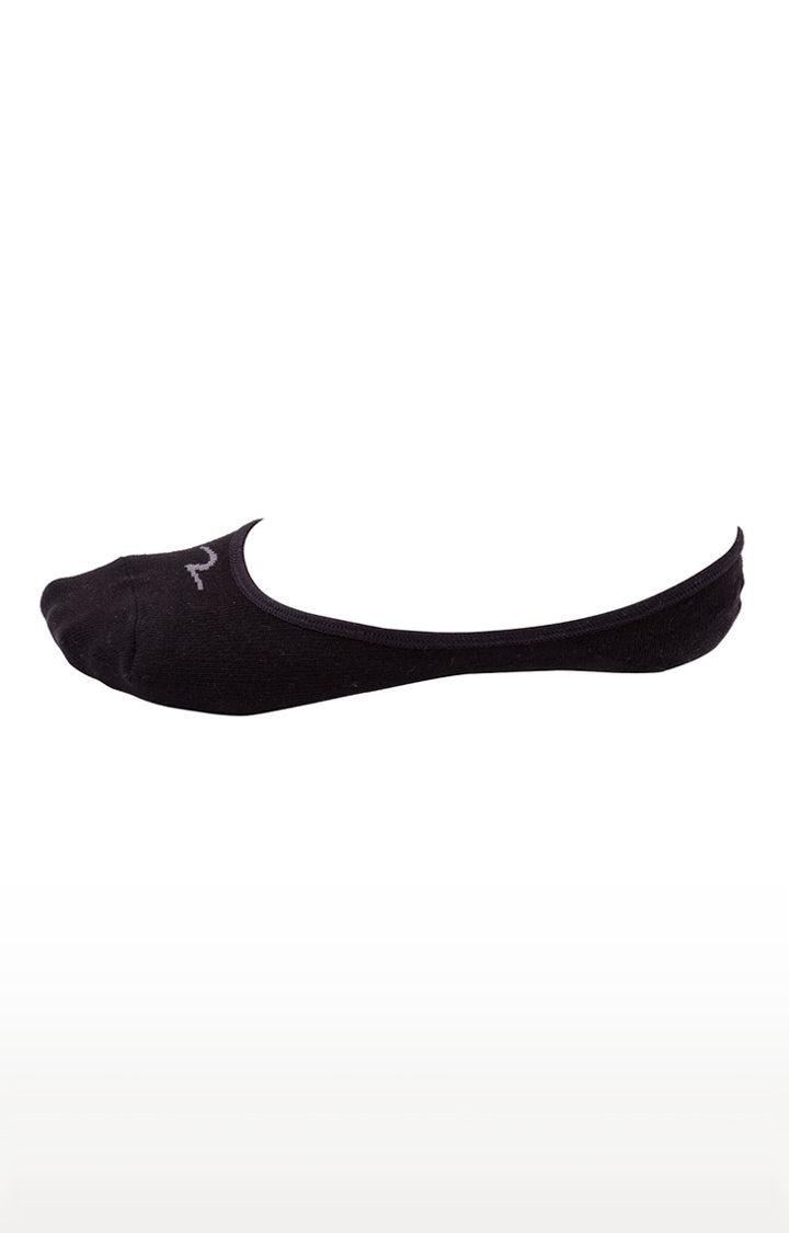 Spykar Black and Grey Solid Socks - Pair Of 2