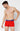 Underjeans By Spykar Men Premium Red Cotton Blend Printed Trunk