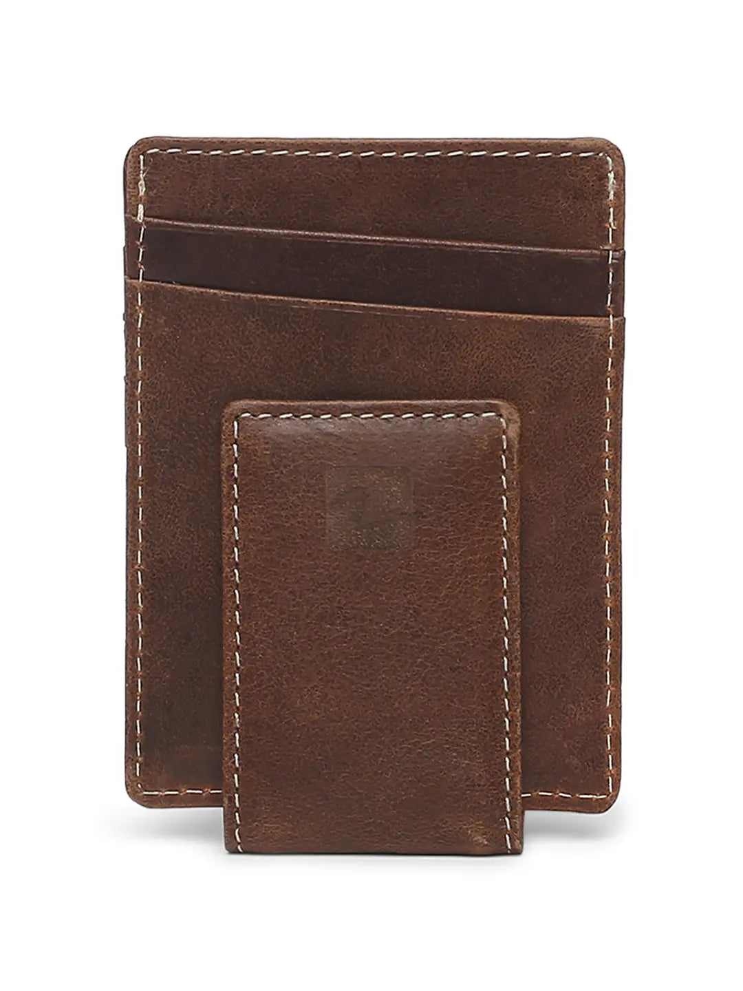 Spykar Men Tan Leather Money Clips