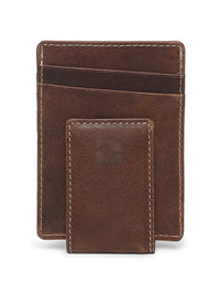 Spykar Men Tan Leather Money Clips