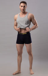 Underjeans By Spykar Men Navy Blue Trunks