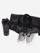 Black Duffle - Gym Bag- Underjeans By Spykar