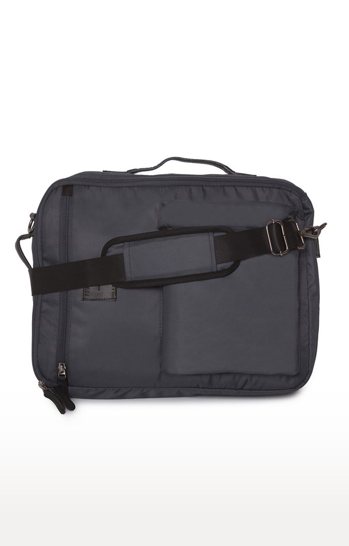 Spykar Grey Polyster Backpack