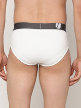 Men Premium Assorted Cotton Blend Printed Brief - Pack Of 3- Underjeans By Spykar