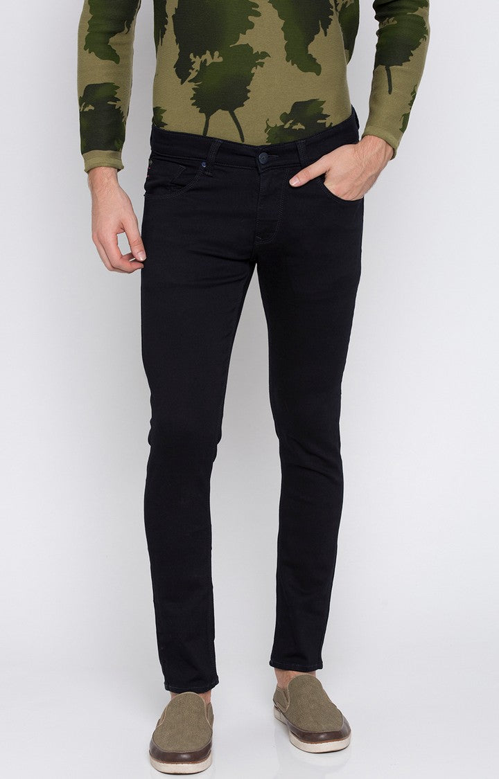 Spykar Men Cotton Low-Rise Skinny Jeans