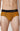 Underjeans By Spykar Men Orange Check Cotton Blend Brief