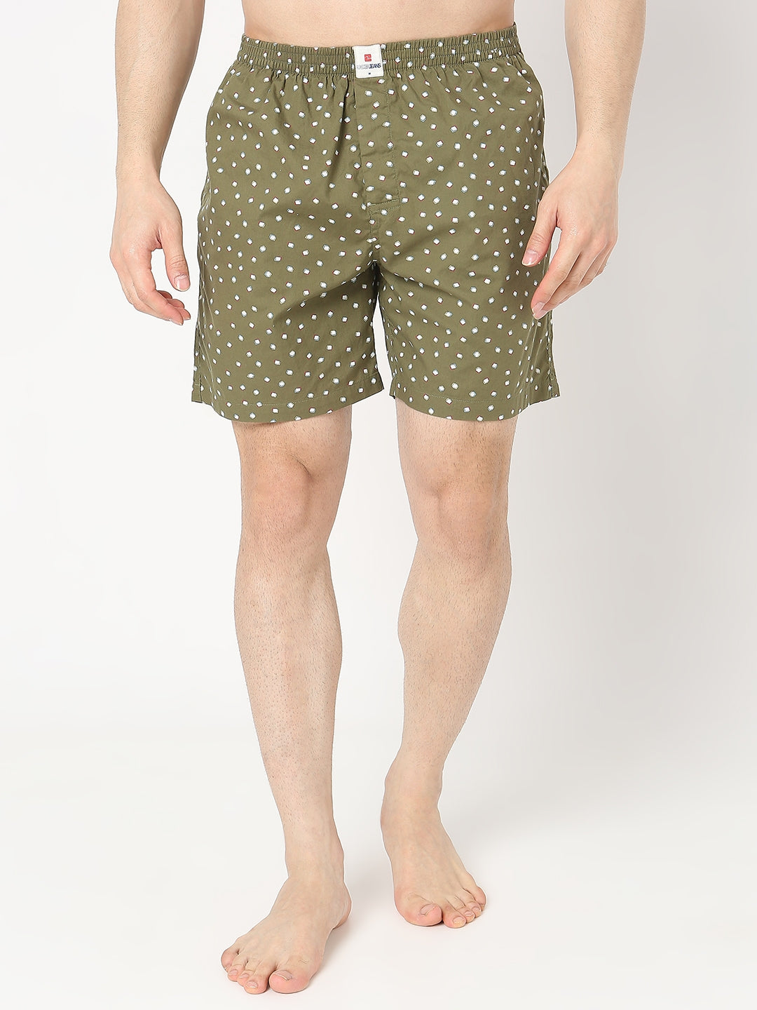 Underjeans by Spykar Men Premium Olive Boxers