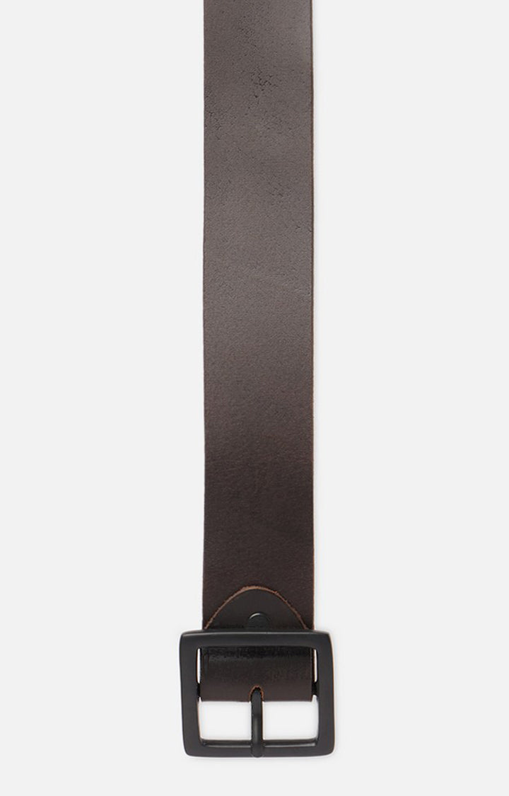 Spykar Men Brown Genuine Leather Belt