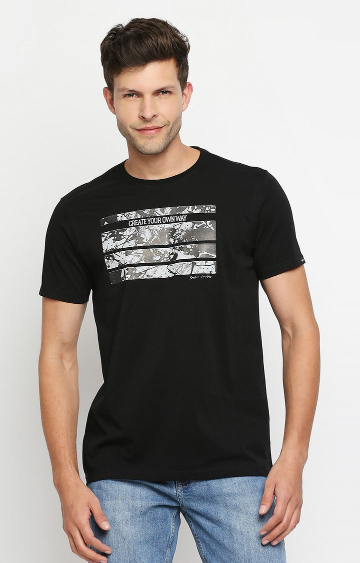 T Shirt For Men Buy Men T Shirts Online From Spykar