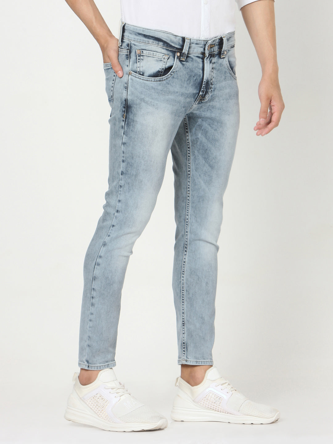 Spykar Blue Cotton Men Jeans (Kano)