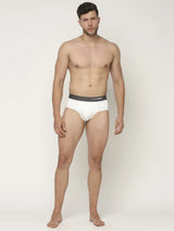 Men Premium Assorted Cotton Blend Printed Brief - Pack Of 3- Underjeans By Spykar