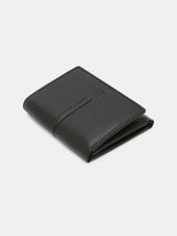 Spykar Black Leather Belt & Wallet Combo