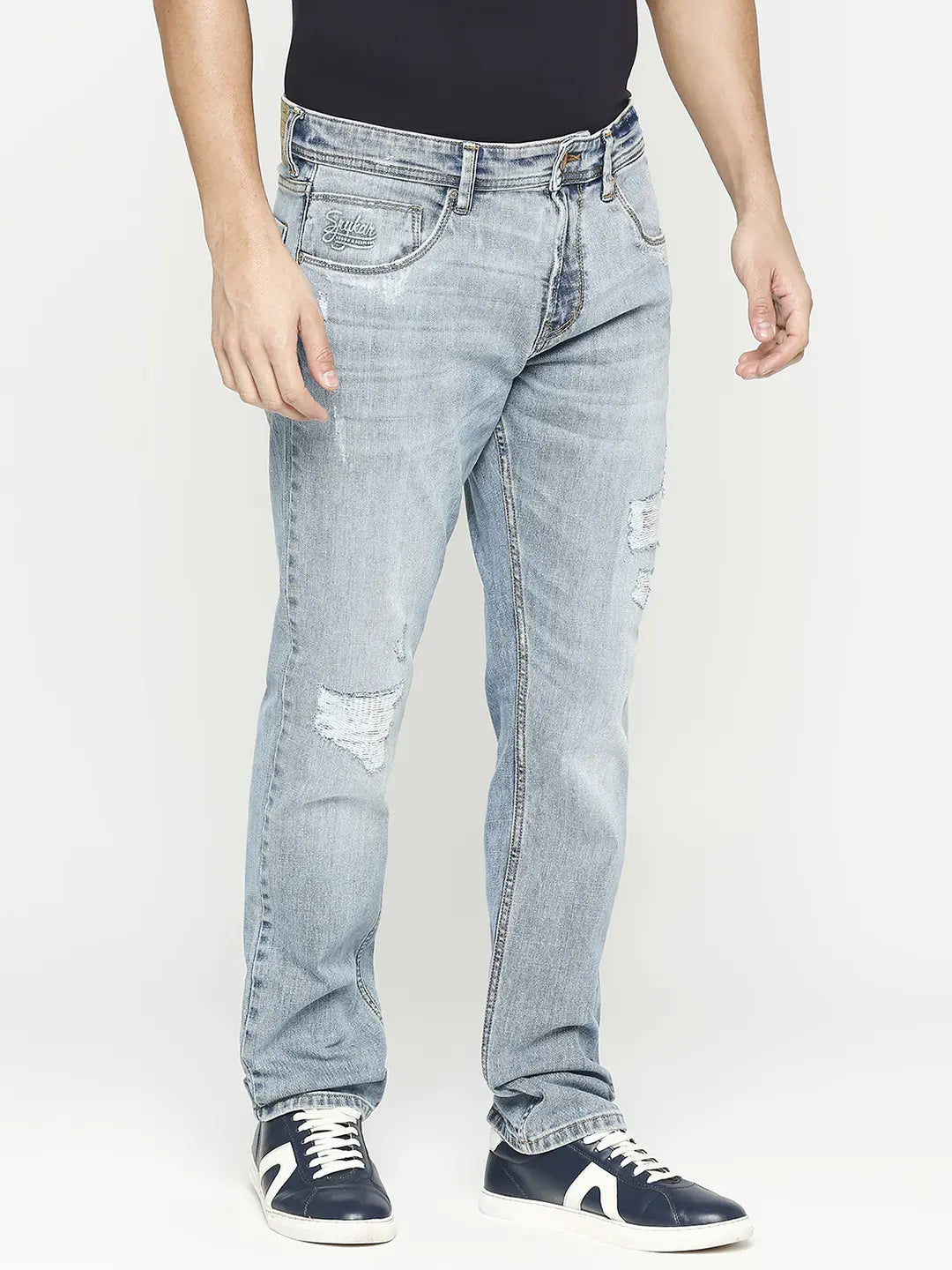 Spykar hot sale distressed jeans