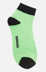 Premium Green/Black Ankle Length Socks