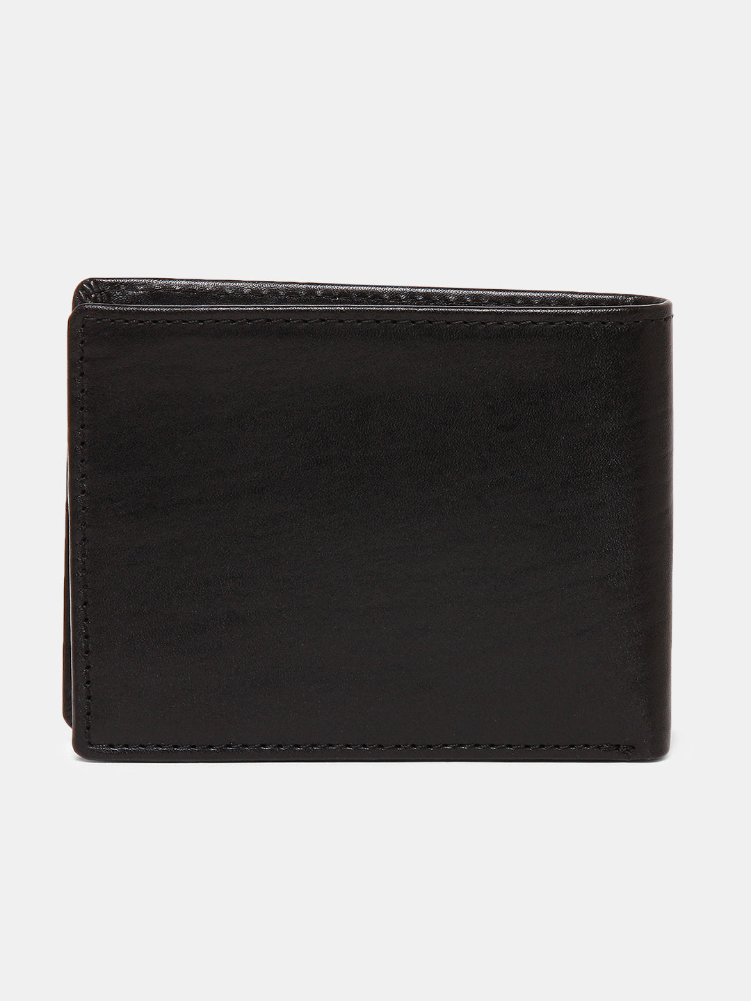 Spykar Men Black Leather Wallet