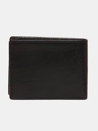 Spykar Men Black Leather Wallet