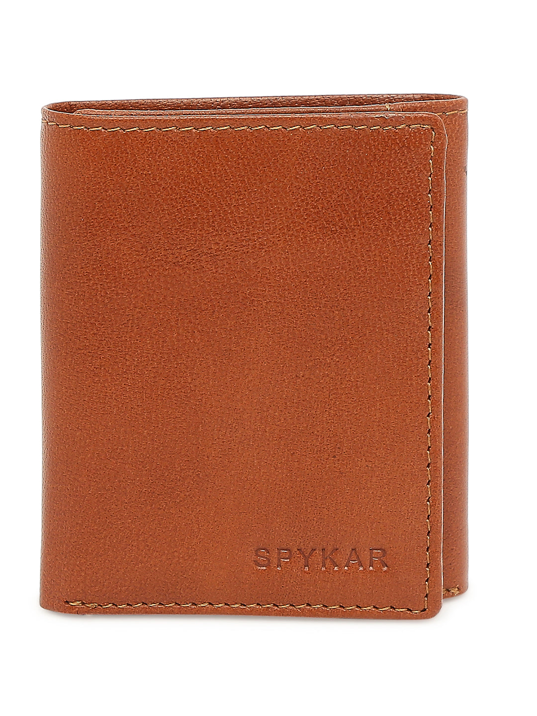 Spykar Tan Leather Wallet