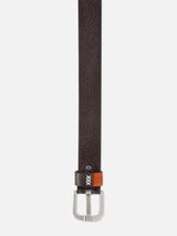 Spykar Men Black Leather Belt