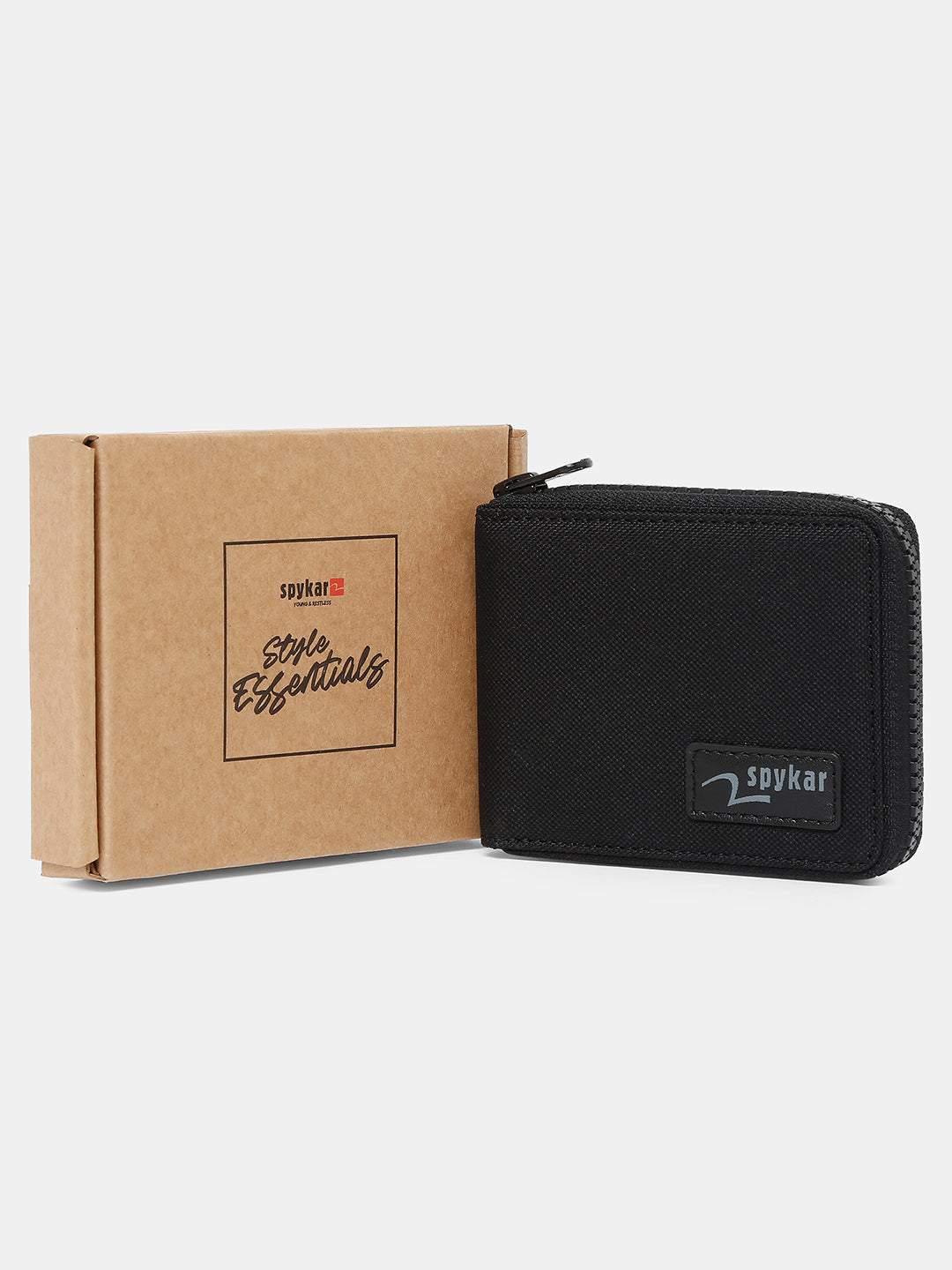 Spykar Men Black Leather Wallet